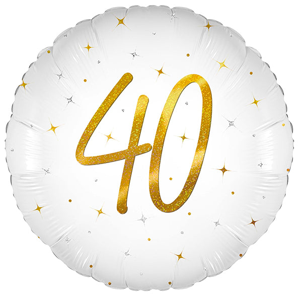 Age 40 Foil balloon