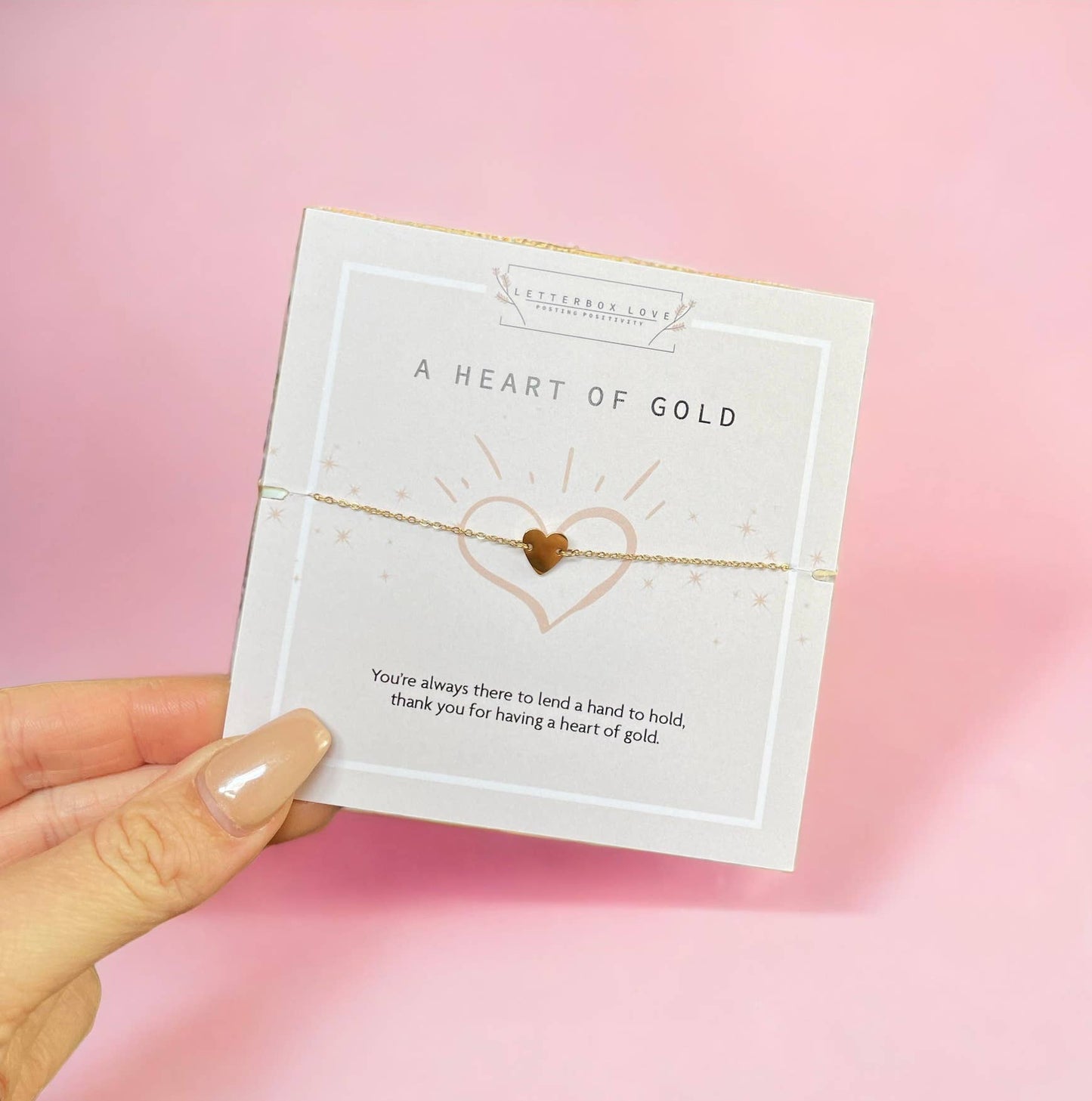A Heart of Gold Bracelet