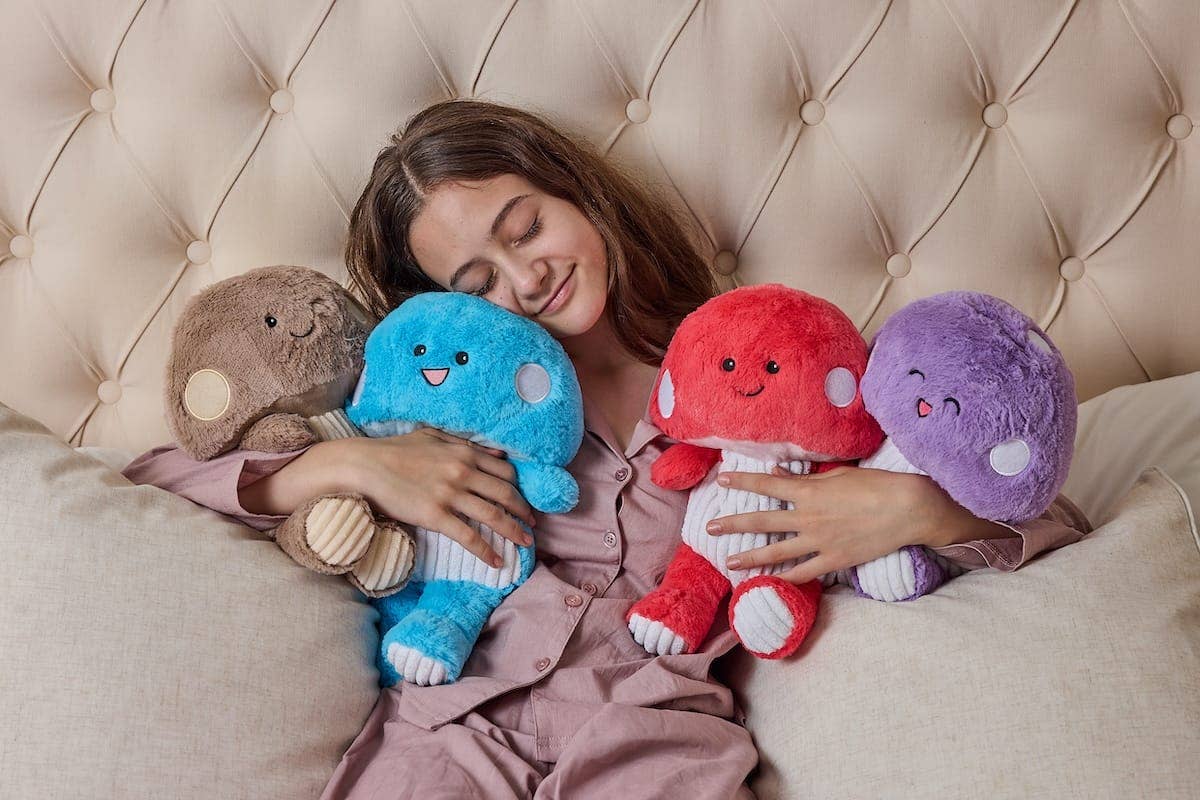 Warmies® Blue Mushroom