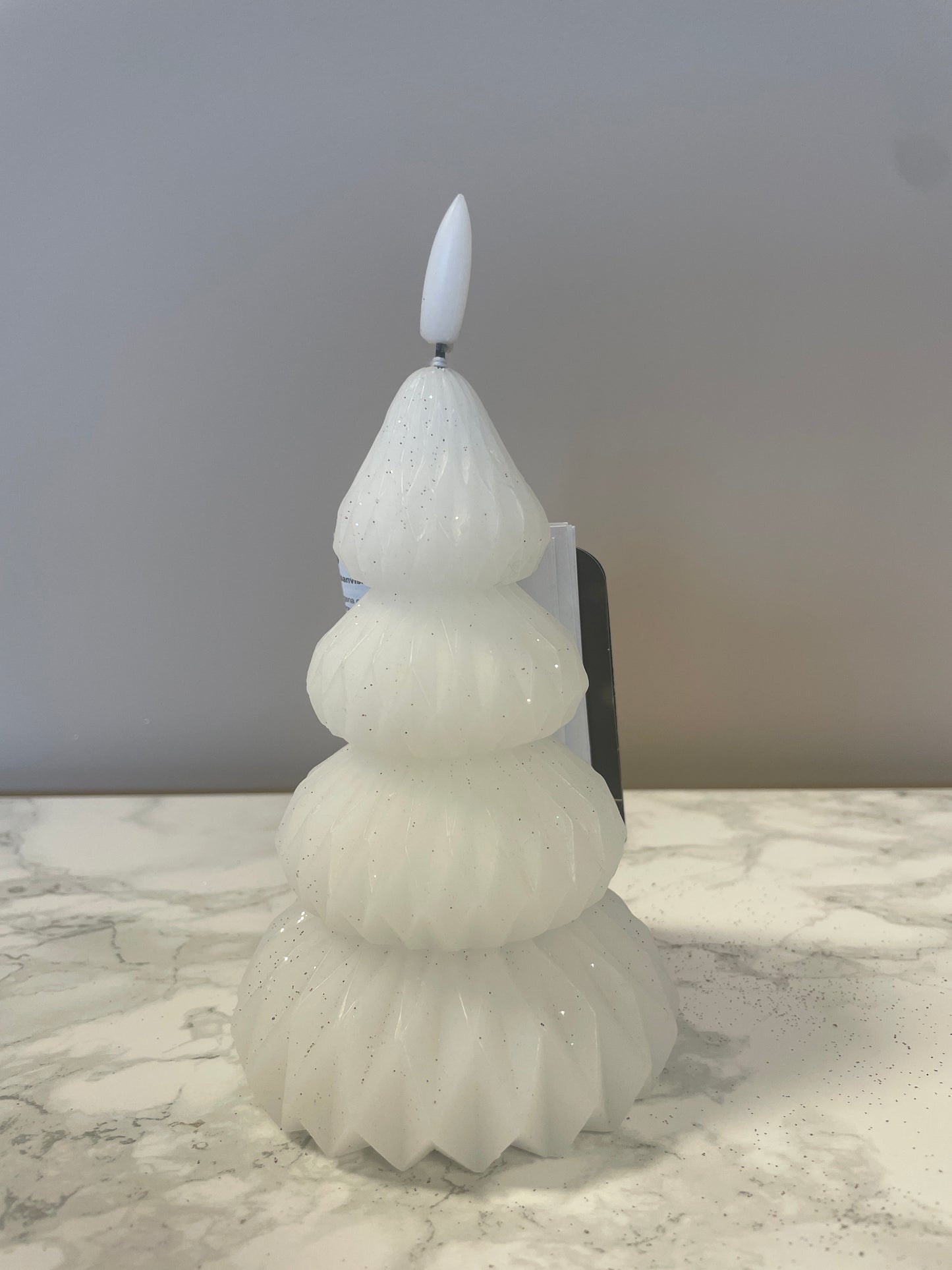 wax tree fake candle