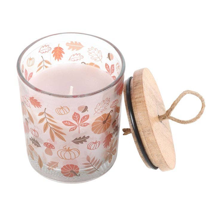 Autumn Leaves Warm Vanilla Fall Candle