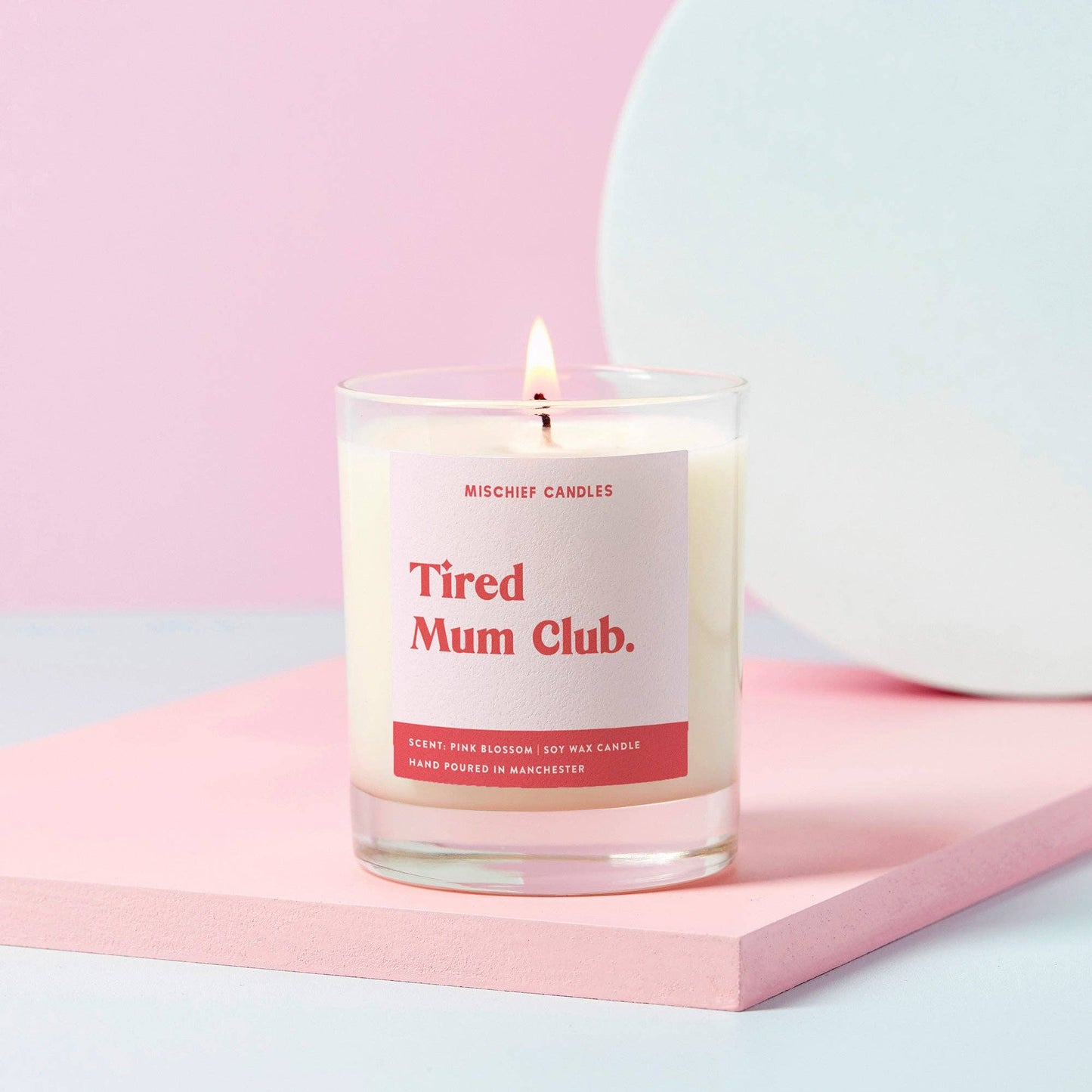 Candle Tired Mum Club