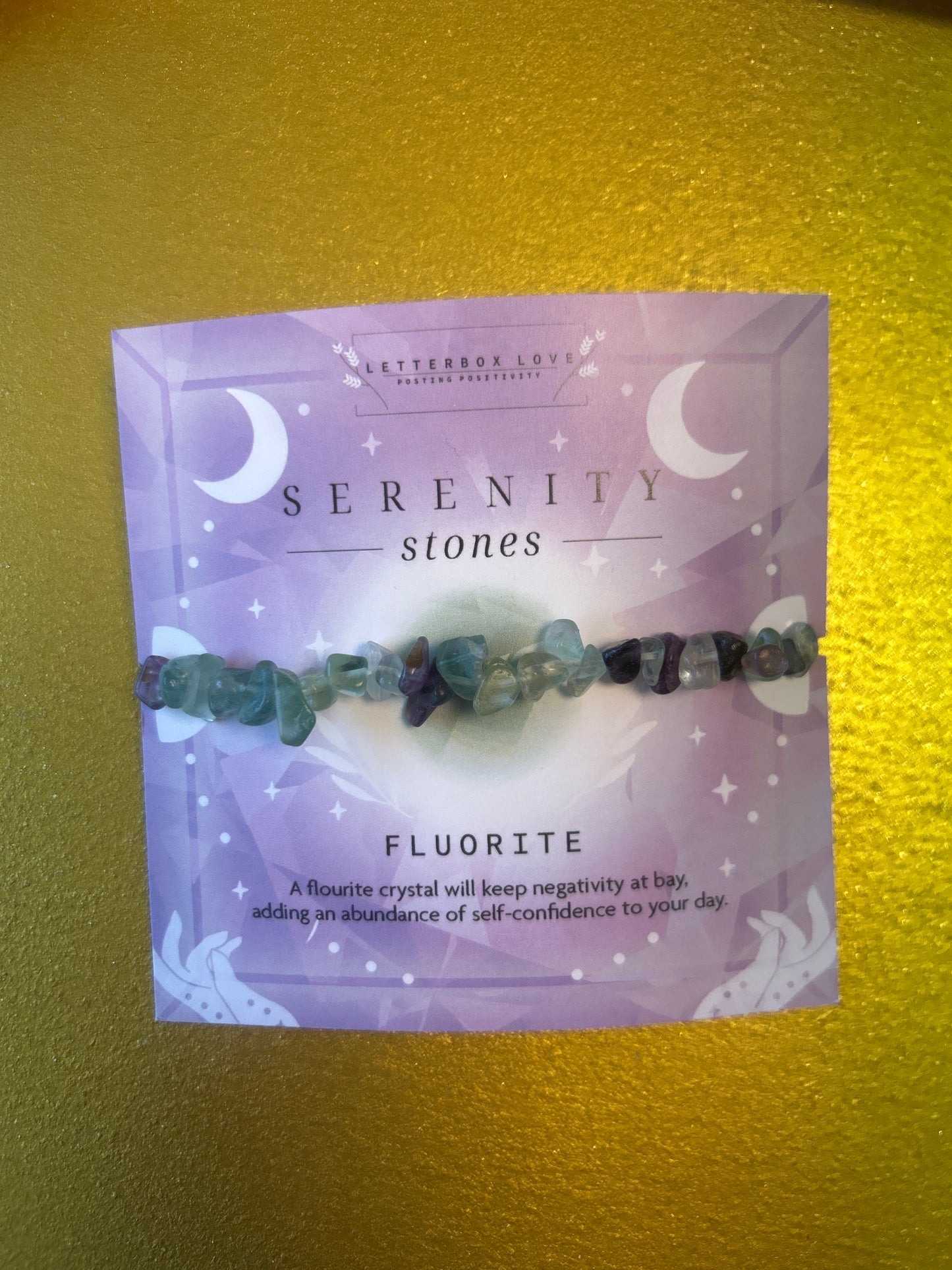 Fluorite Serenity Stones Bracelet