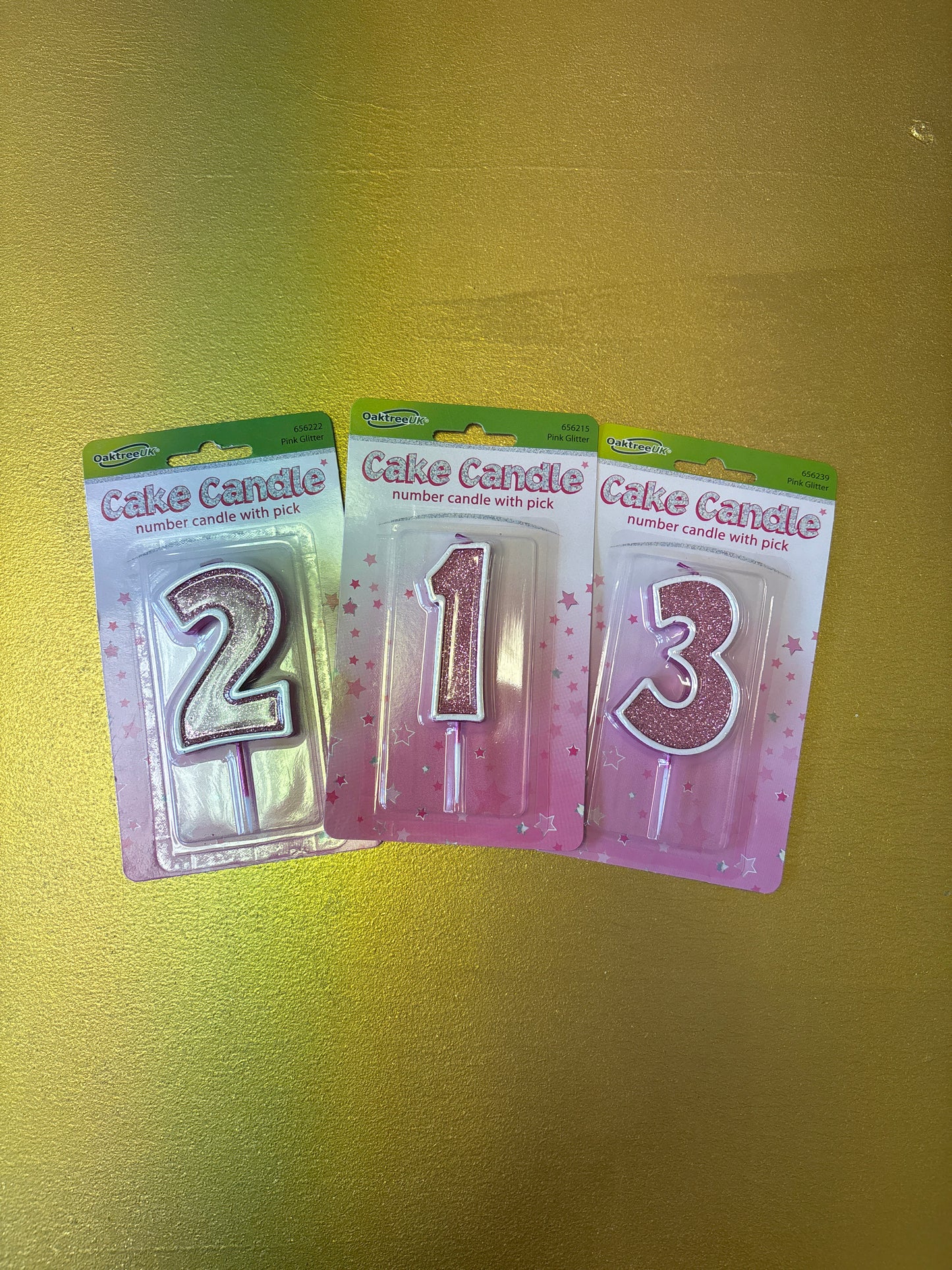 Cake candle large numbers