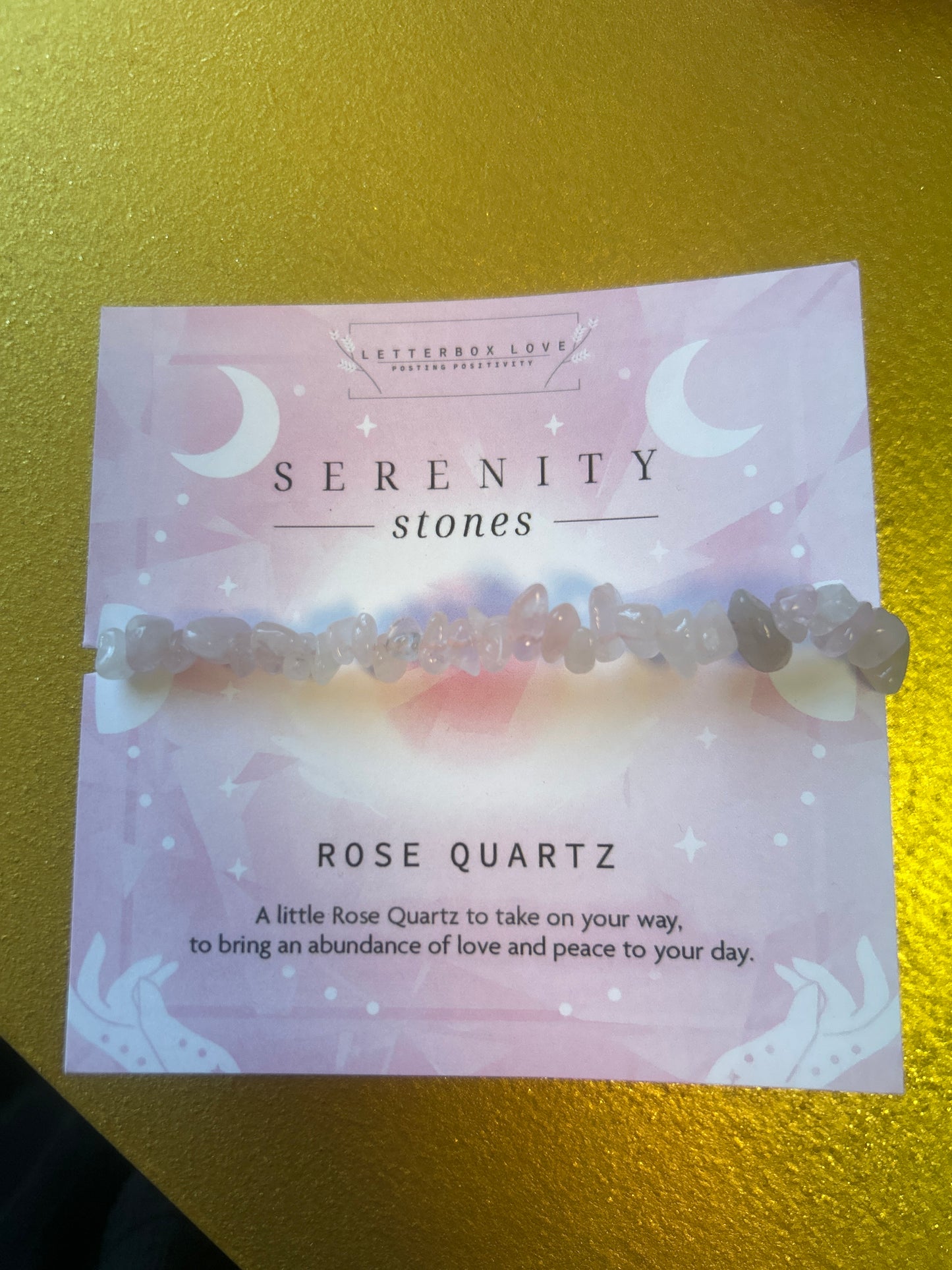 Rose Quartz Serenity Stones Bracelet