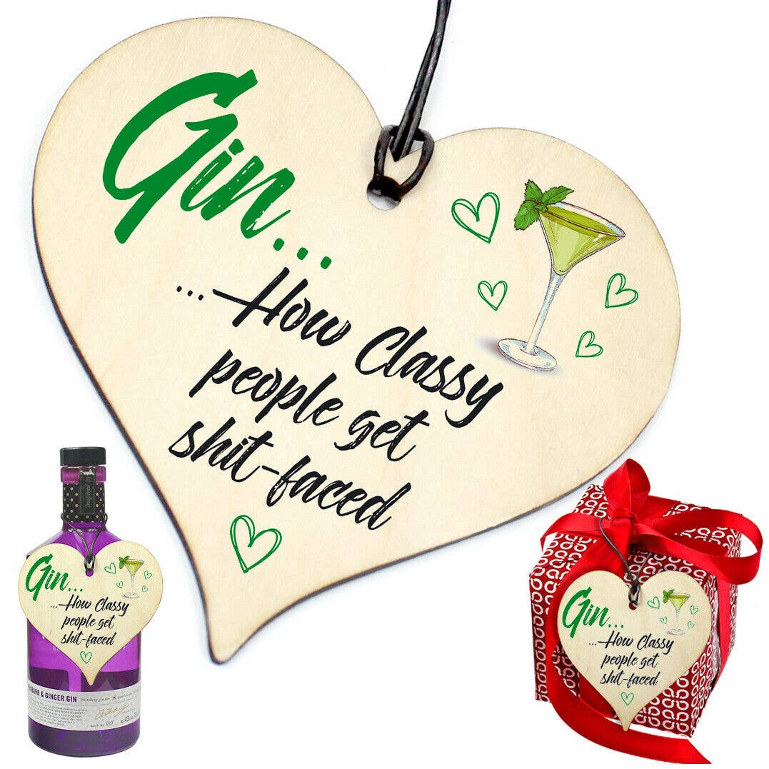 Gin Classy People sign