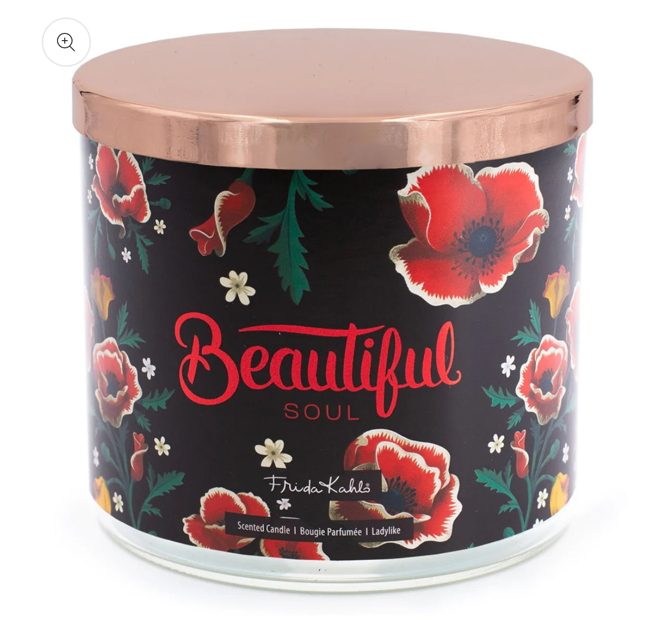 Beautiful Soul - 400g Scented Candle Frida Kahlo