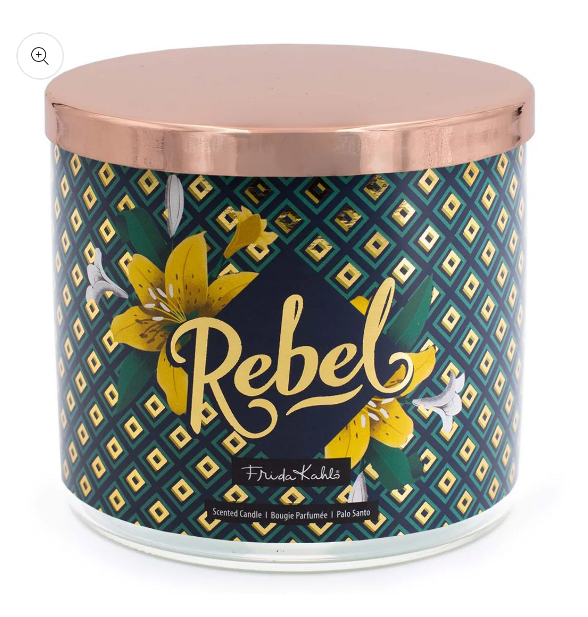 Rebel - 400g Scented Candle Frida Kahlo