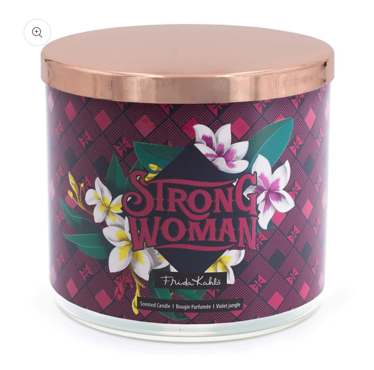 Strong Woman - 400g Scented Candle Frida Kahlo