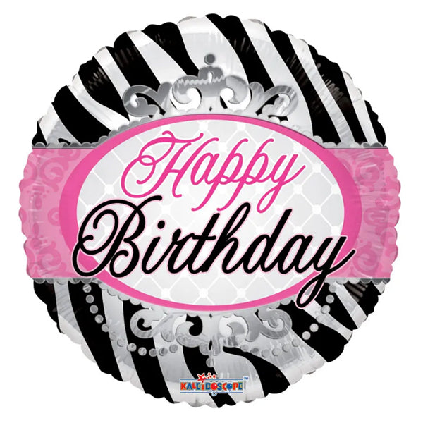 Happy Birthday foil balloon