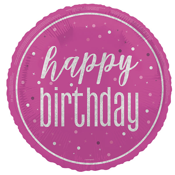 Happy Birthday foil balloon