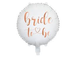 Bride to be foil balloon