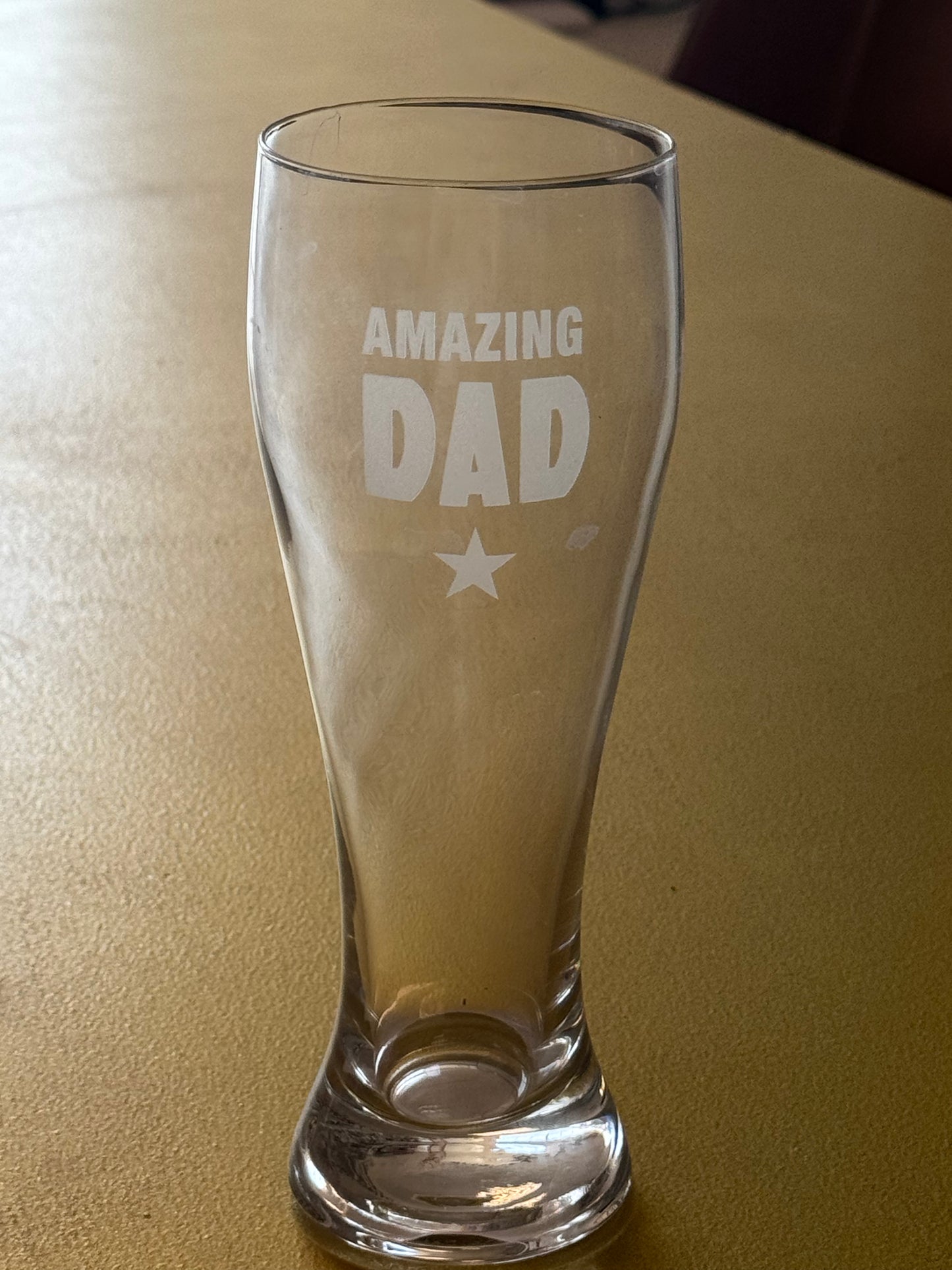 Dad Beer Glass
