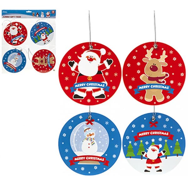 Jumbo gift tags