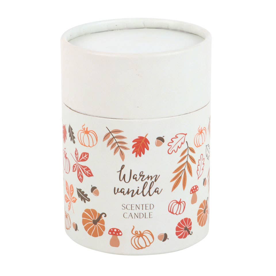 Autumn Leaves Warm Vanilla Fall Candle