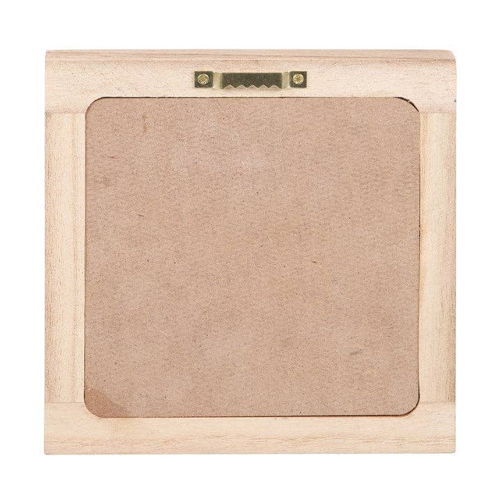 Sign Autumn Leaves & Pumpkins Please Wooden Fall Frame Sign