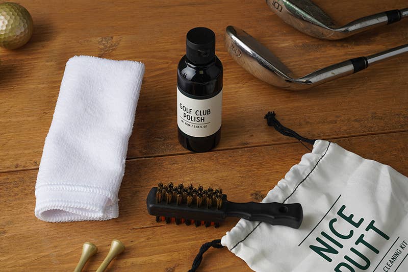 'Nice Putt' Golf Club Cleaning Kit in Gift Box Fairways
