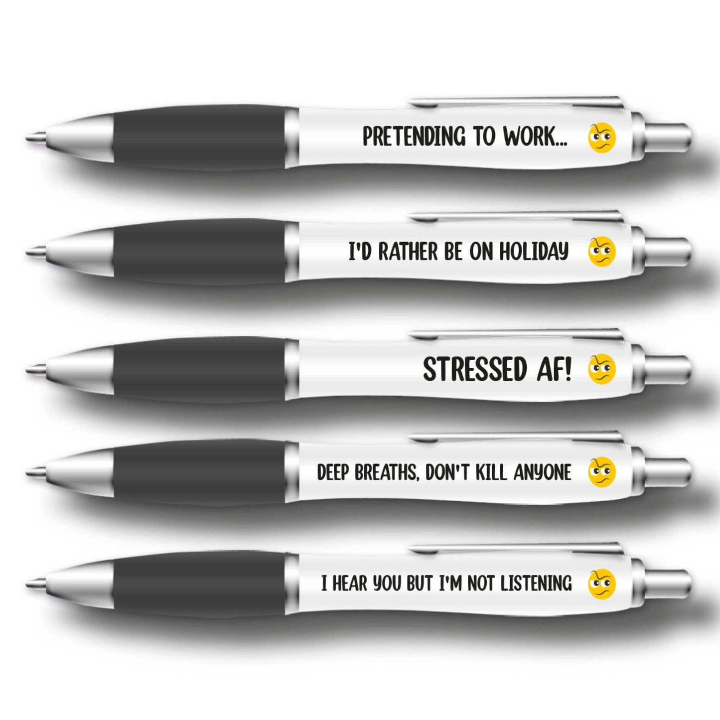 Stress Head Pen Set