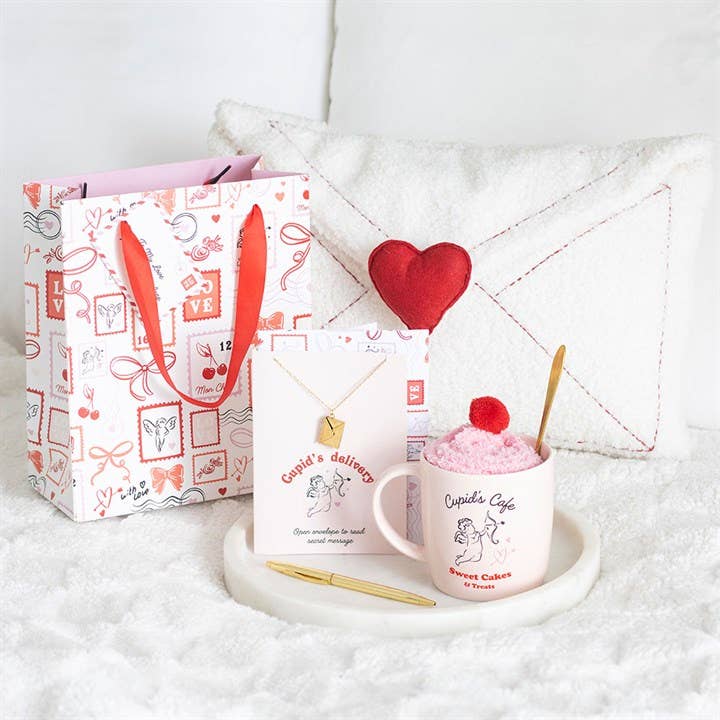 Postage Stamp Gift Bag Valentine's Day