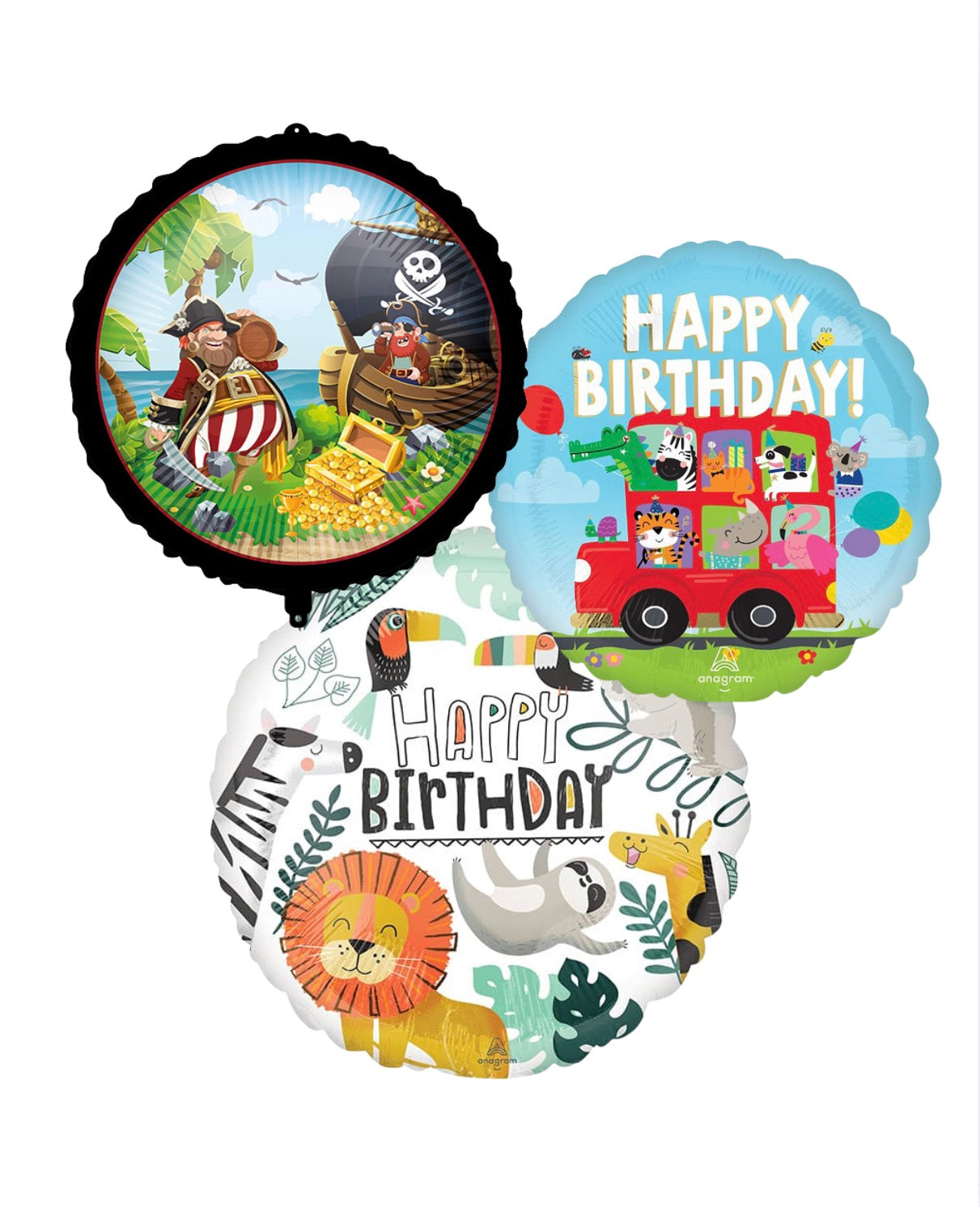 Children’s birthday foil balloons