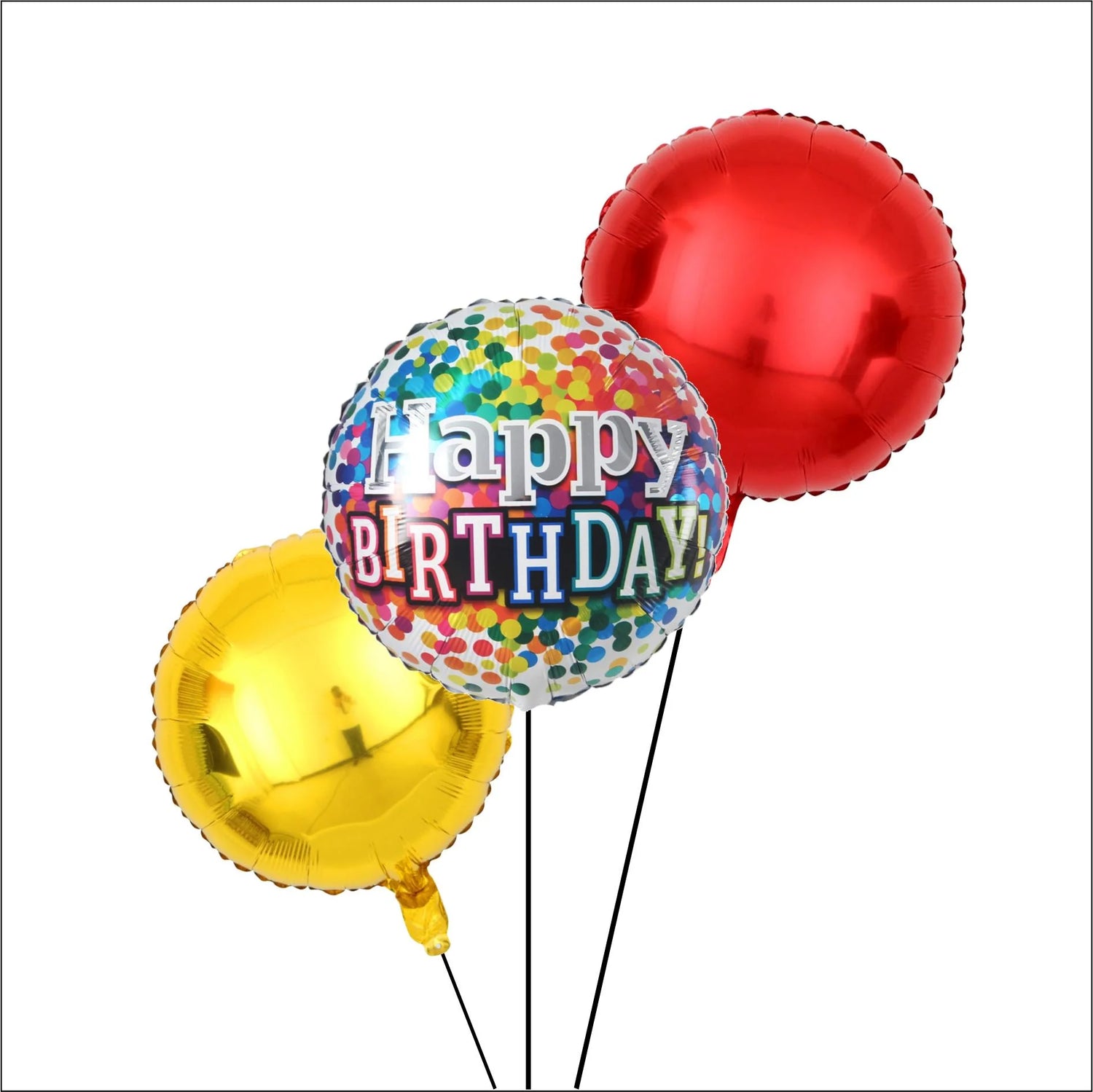 Children’s birthday helium balloons