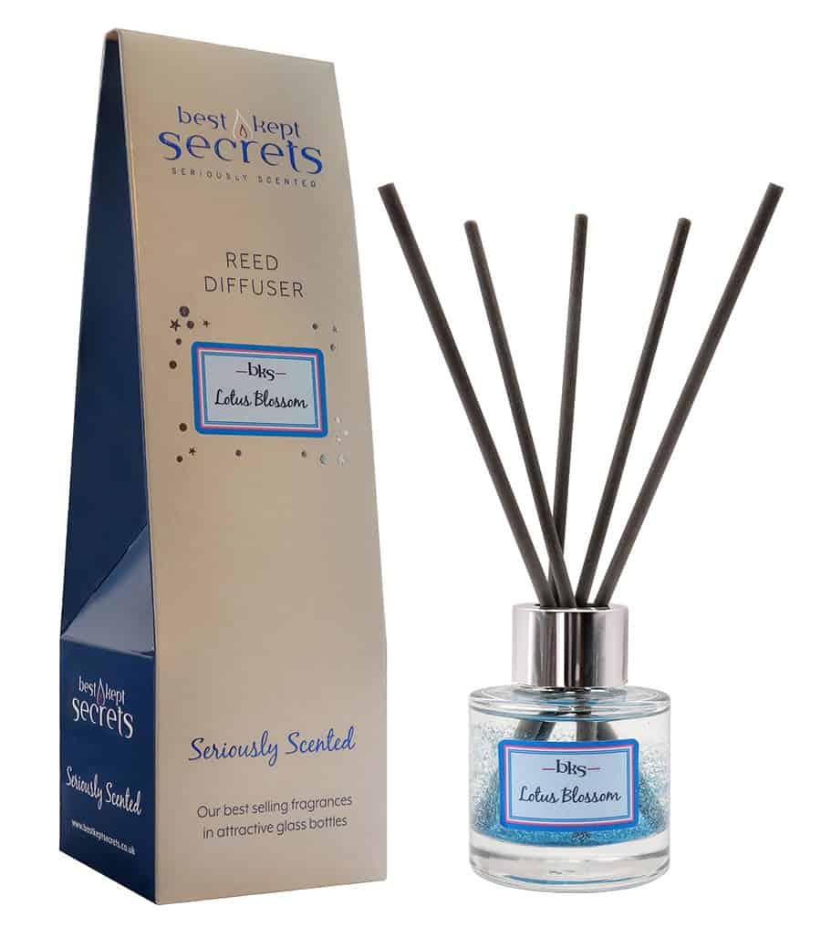 Lotus Custom Diffuser SPARKLY DIFFUSERS – 50ML, LOTUS BLOSSOM – Chic Celebrations