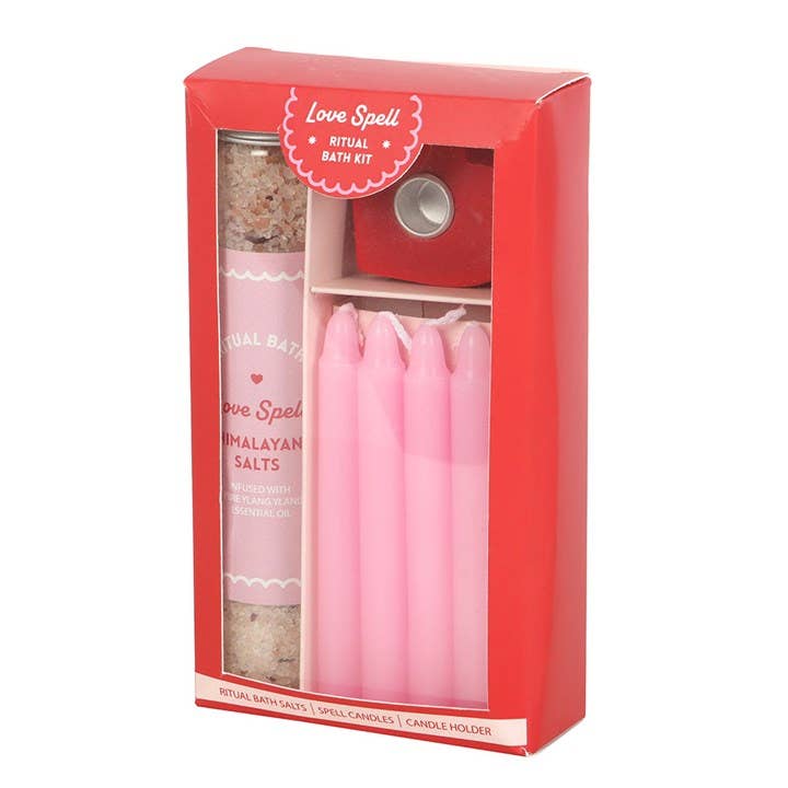 Valentine's Day Love Spell Ritual Bath Salt Kit