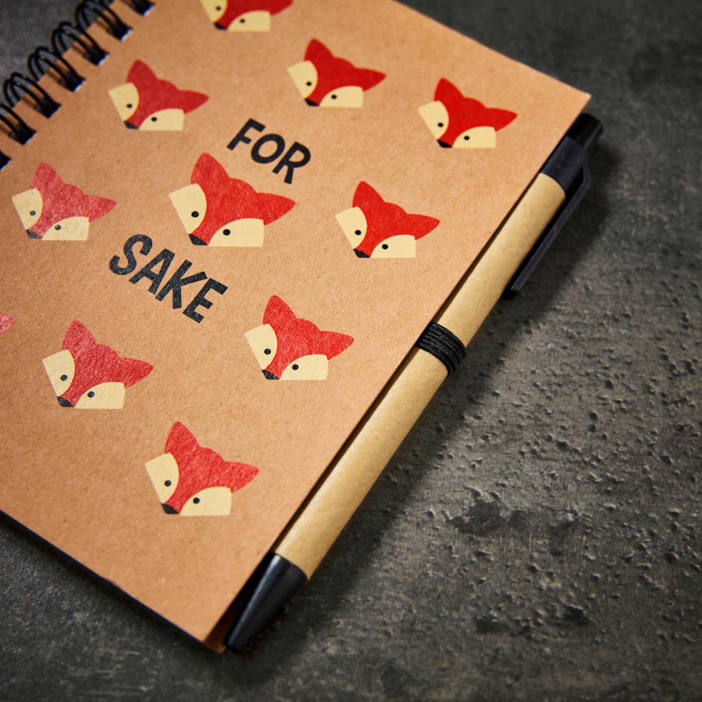 For Fox Sake A6 Notebook