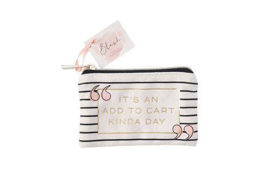 Blush 'It's An Add To Cart Kinda Day' Purse