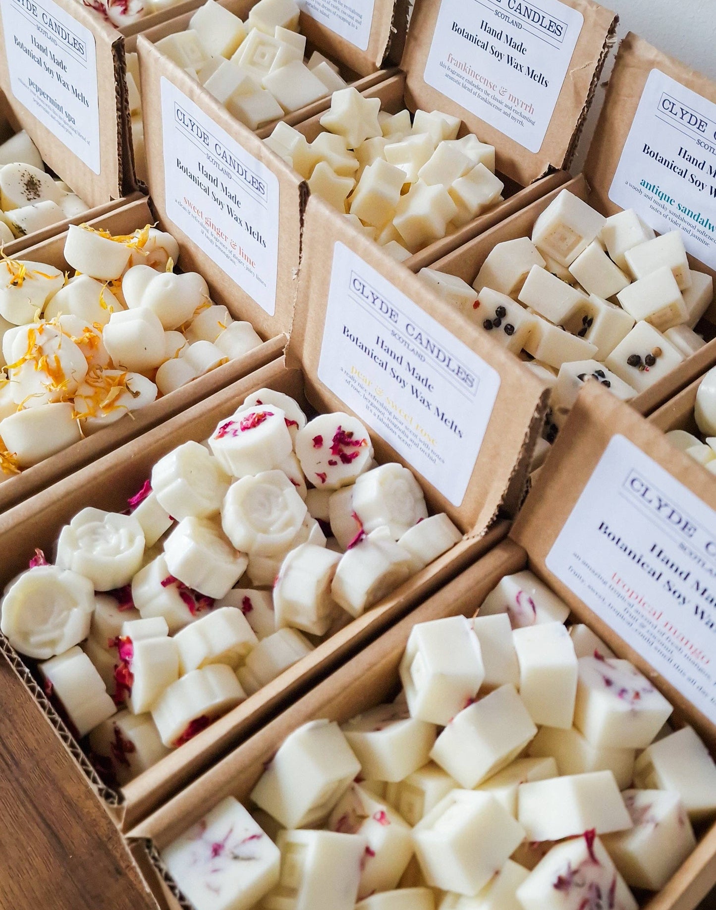 Pick & Mix Botanical Wax Melts - Pack Of 60 Individual Melts