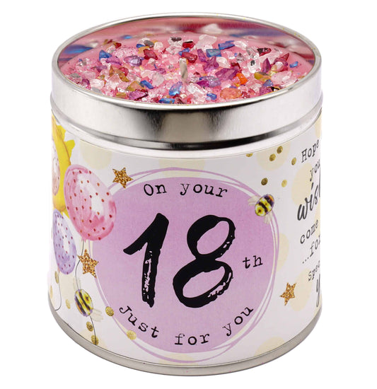 JUST BECAUSE AGE CANDLES – 18TH
