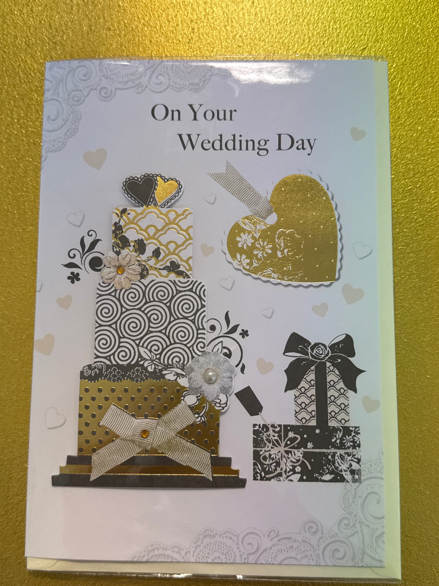 3d wedding card