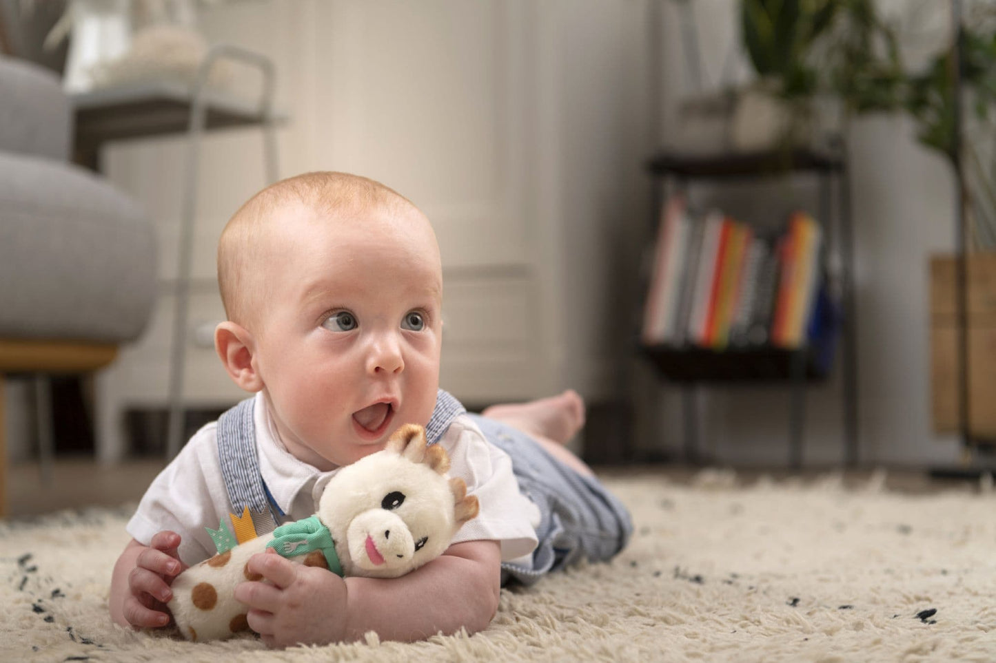 Sweety Sophie Squeaking Rattle