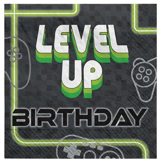 Level up Lunch napkins