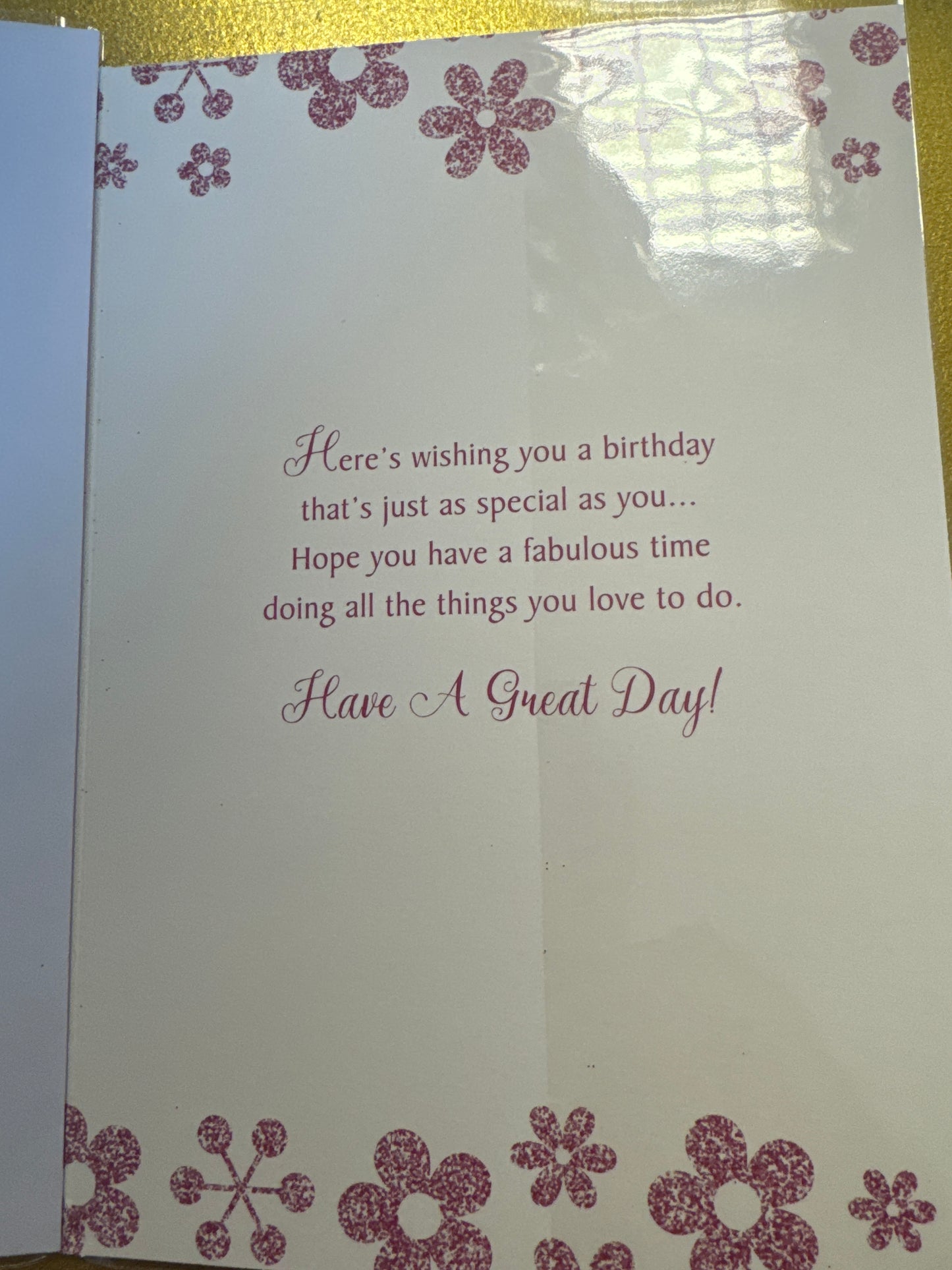 50th birthday card