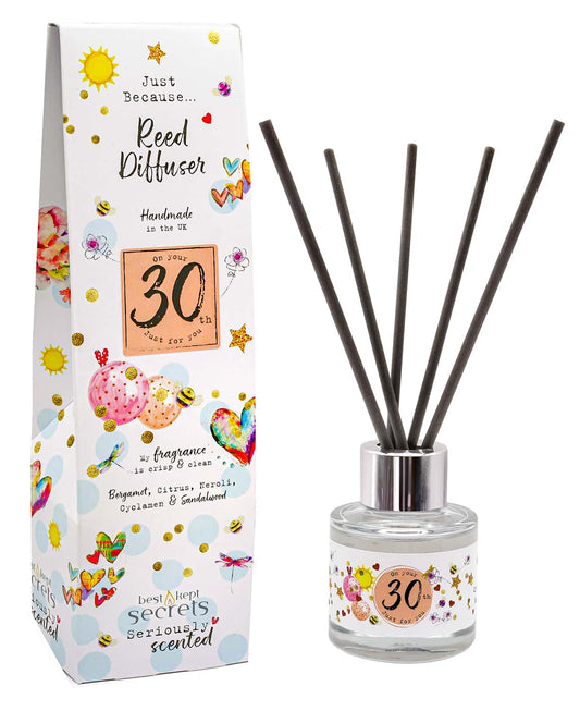 JUST BECAUSE OCCASION SPARKLY DIFFUSERS – 30TH, 50ML