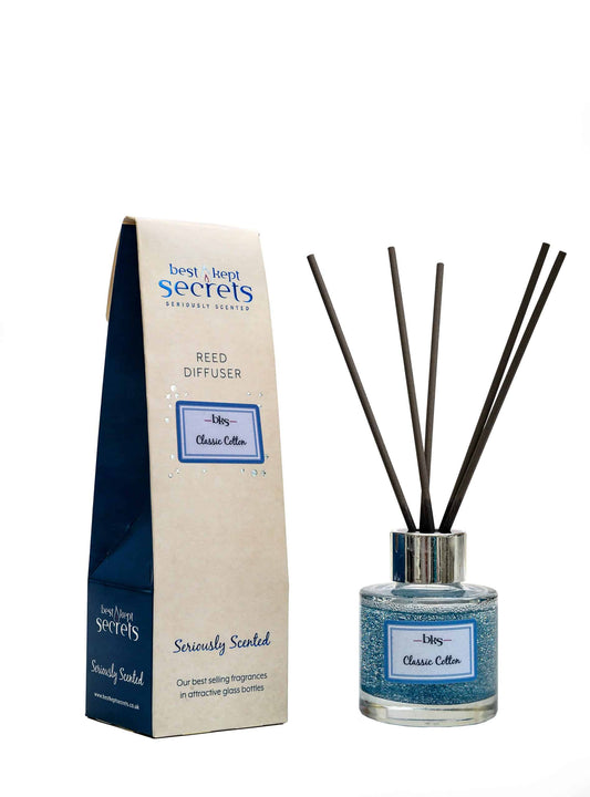 SPARKLY DIFFUSERS – 50ML, CLASSIC COTTON