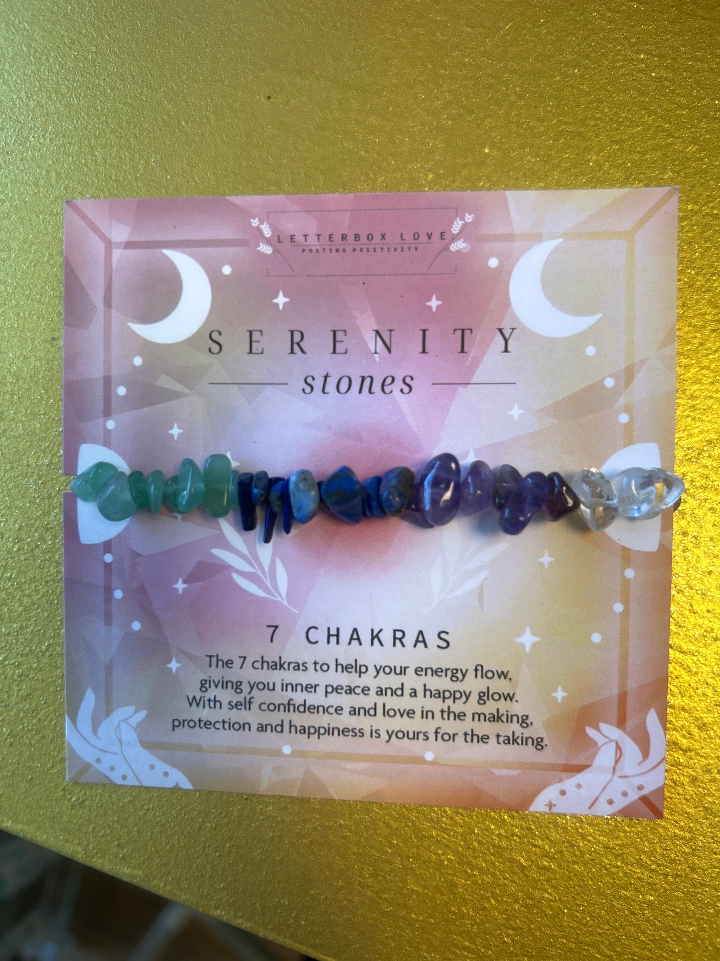 7 Chakras Serenity Stones Bracelet