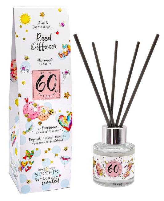 JUST BECAUSE OCCASION SPARKLY DIFFUSERS – 60TH, 50ML