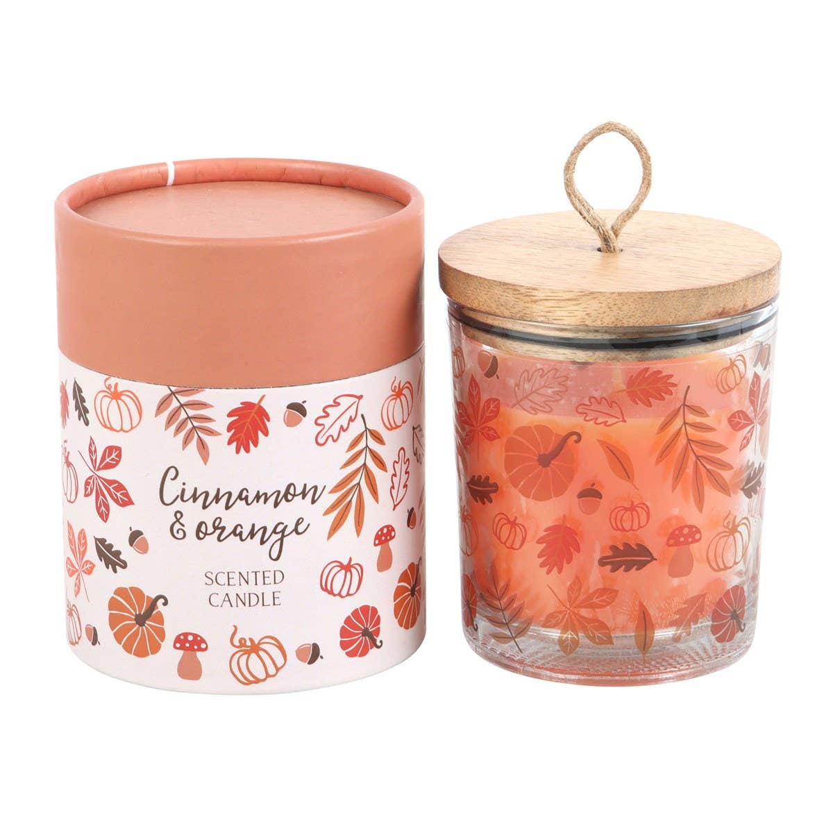 Autumn Leaves Cinnamon & Orange Fall Candle