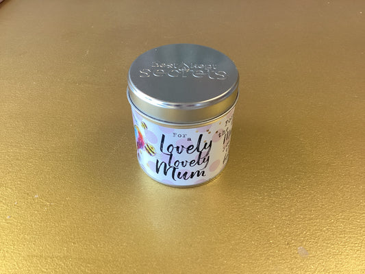 For a lovely Mum candle