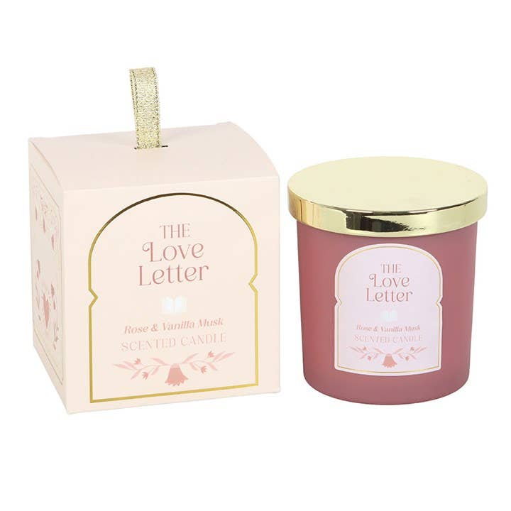 Love Letter Candle Rose & Vanilla Musk