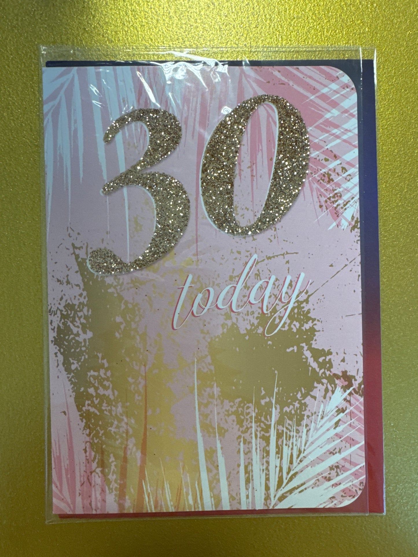 30th birthday card