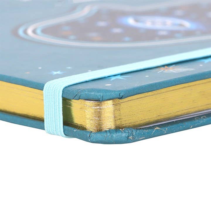 Notebook Hand of Hamsa A5 with Crystal Chip Pen