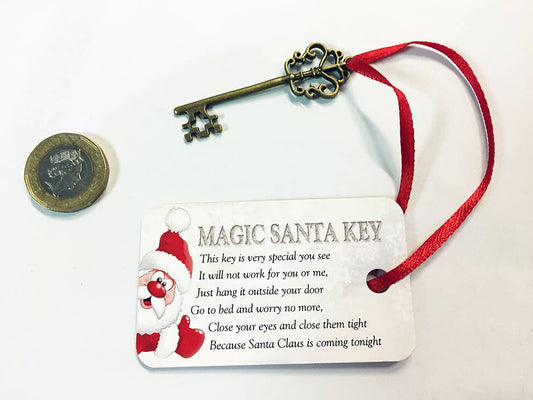 Small Santa Claus Magic Key