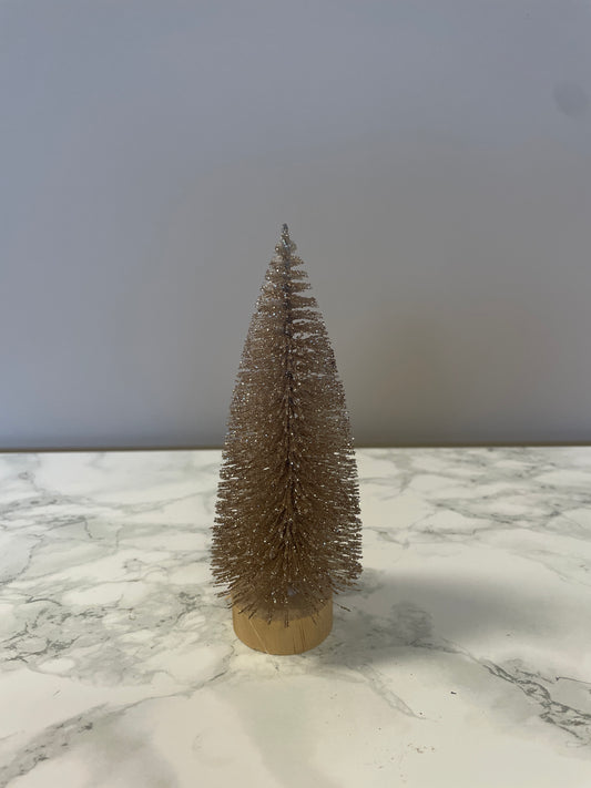 Mini gold tree ornament