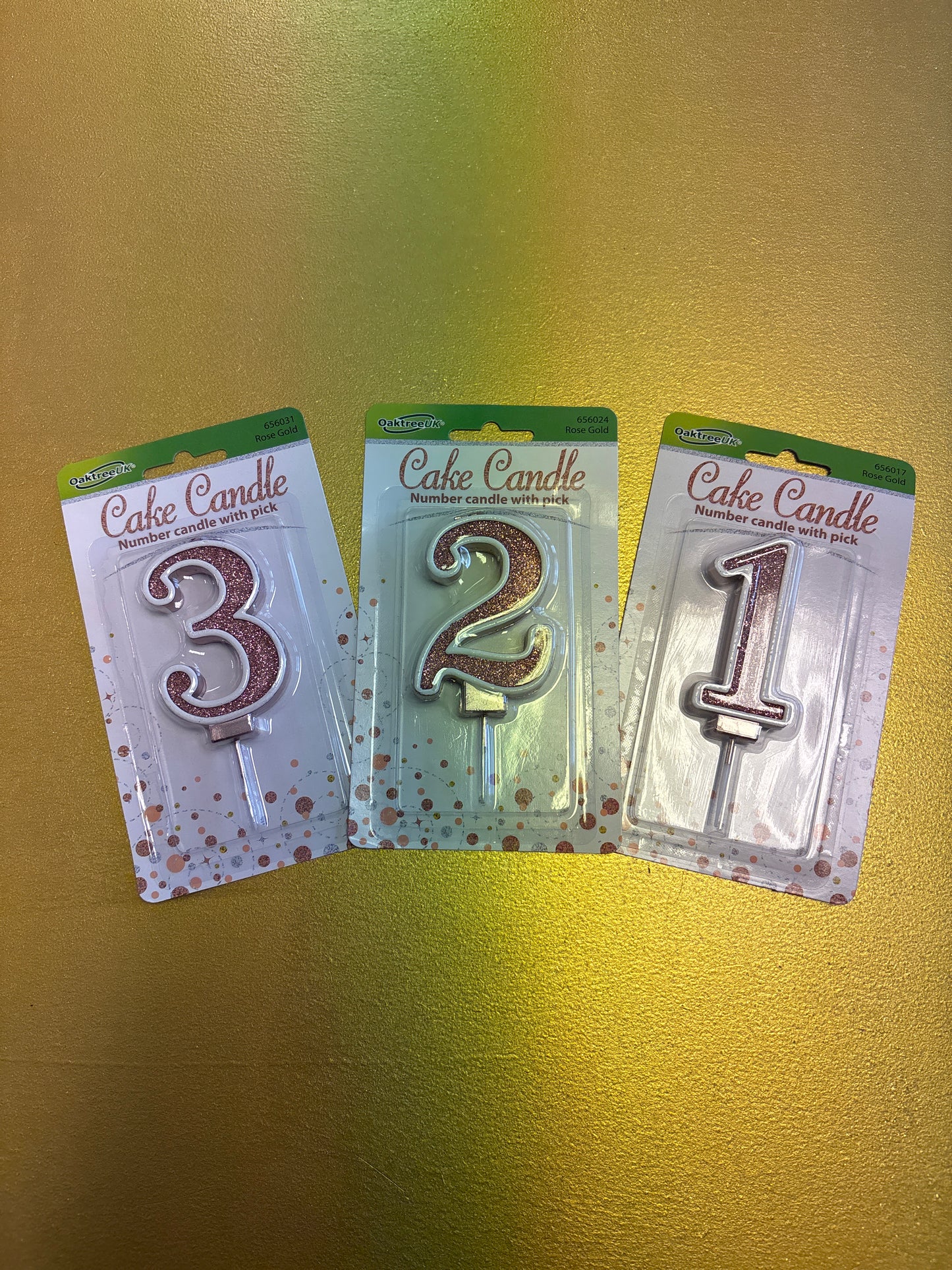 Cake candle large numbers