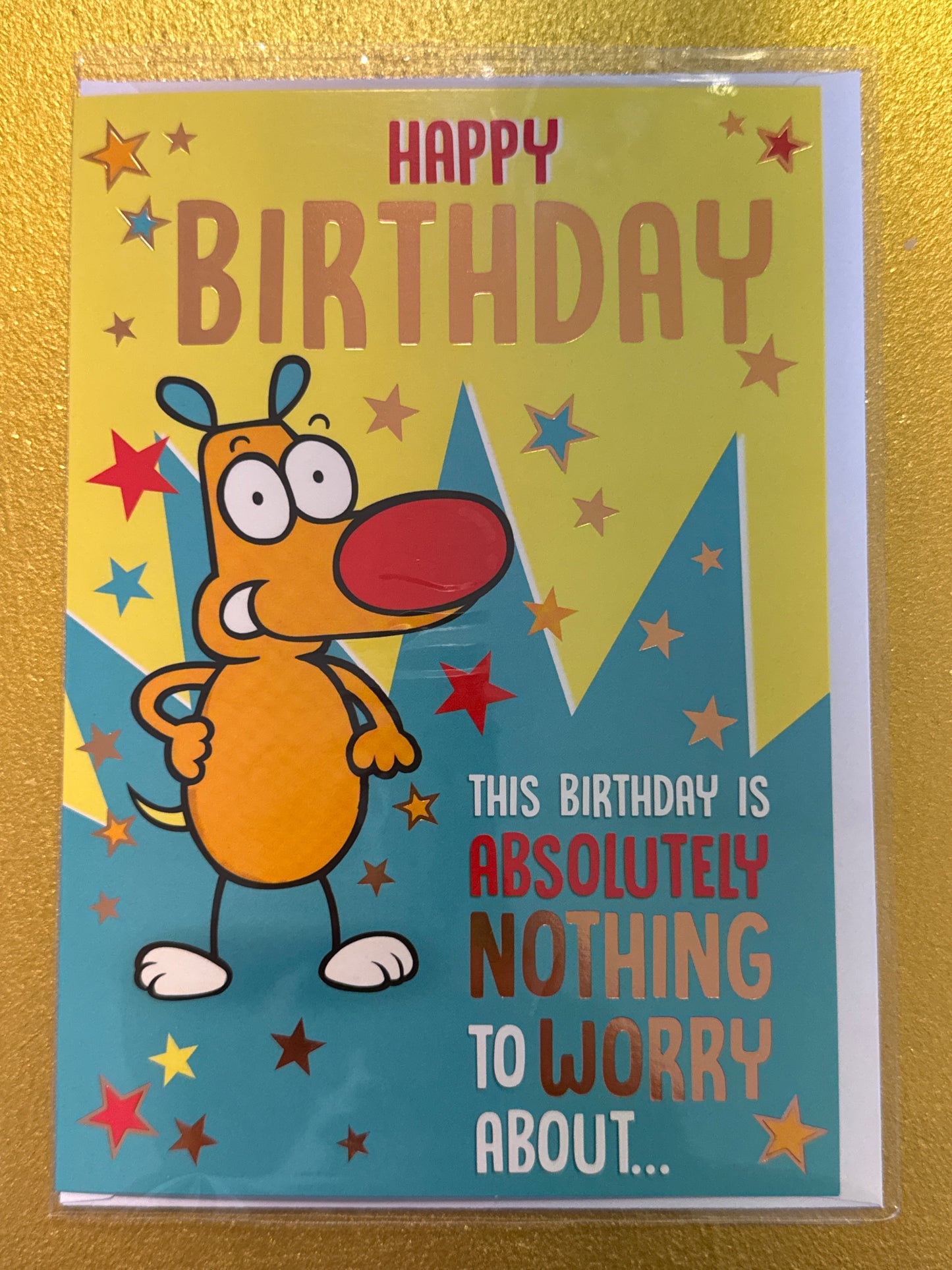 Birthday card - humour