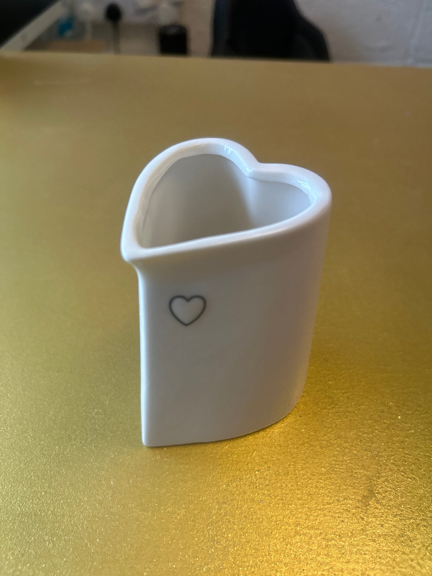 Ceramic Heart Vase