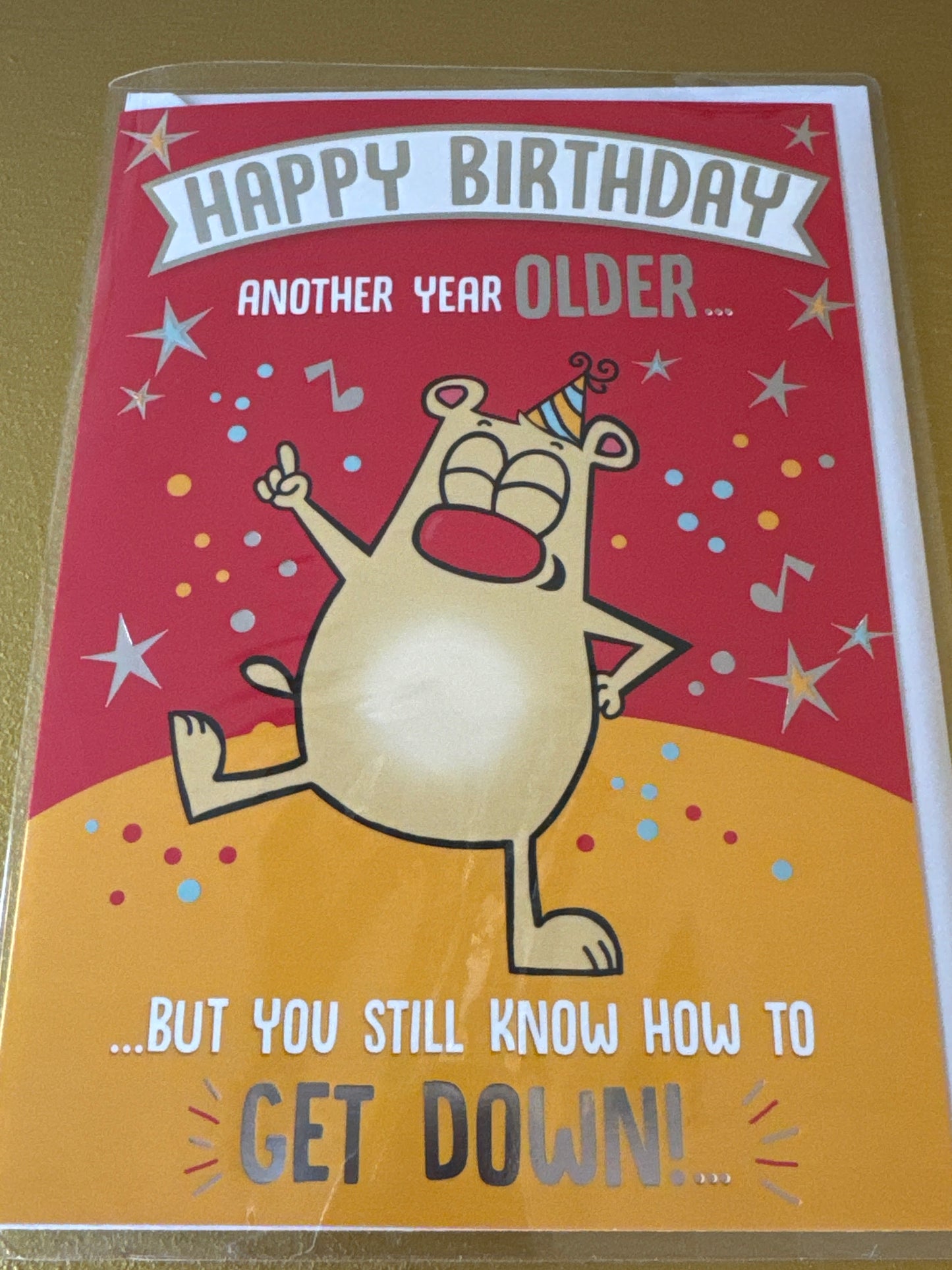 Birthday card - humour